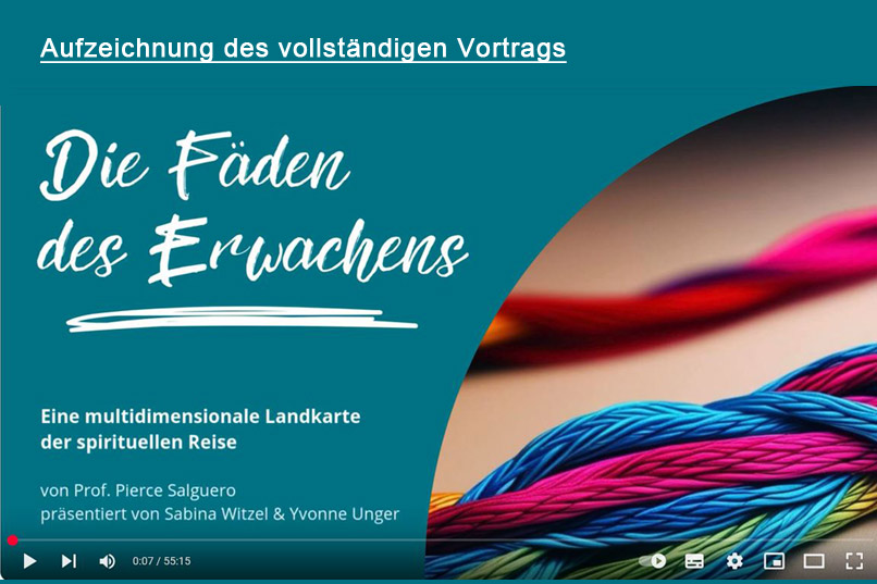 Bild: Aufzeichnung: Vortrag Fäden des Erwachens